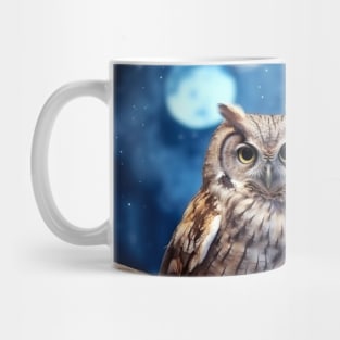 Owl Animal Bird Majestic Wilderness Mug